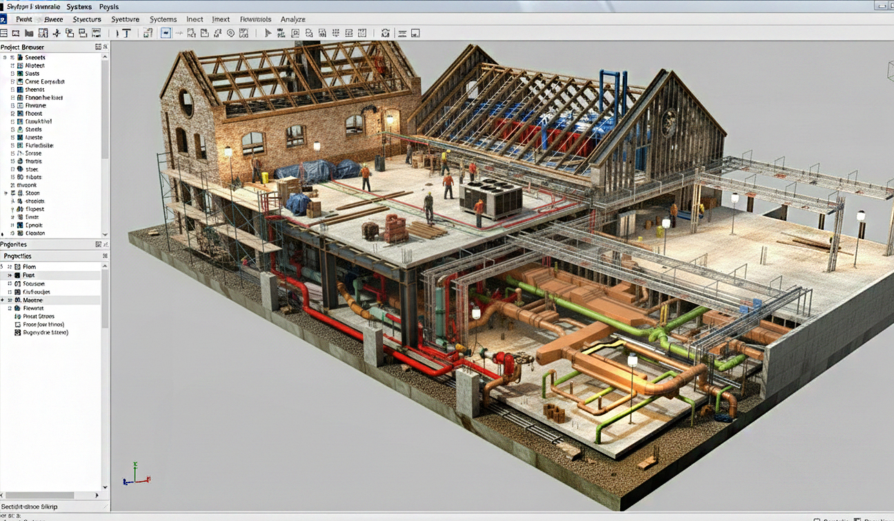 Retail Plaza MEP Design & Documentation