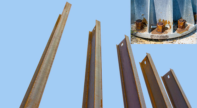 Corrosion Effect in Concrete and Evaluation of Steel Rebar